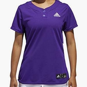 Adidas Womens Softball Diamond Queen Elite 2 Button Jersey